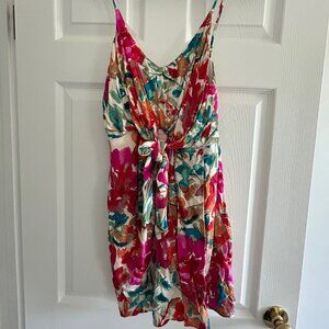 Kylie Floral Tie Dress